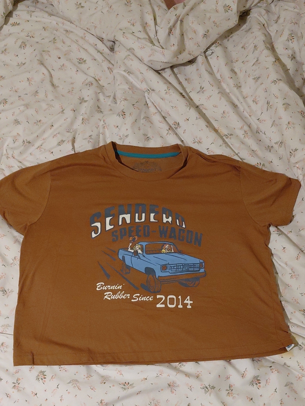 Sendero Speed-Wagon Graphic Tee - Brown
